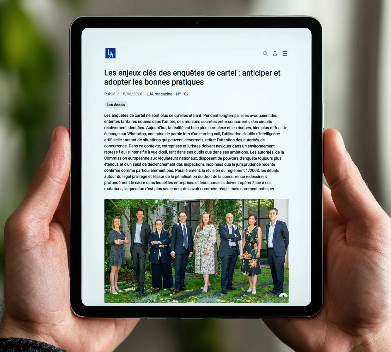 Réunion d’experts apportant un éclairage pratique sur une problématique juridique de l’entreprise.