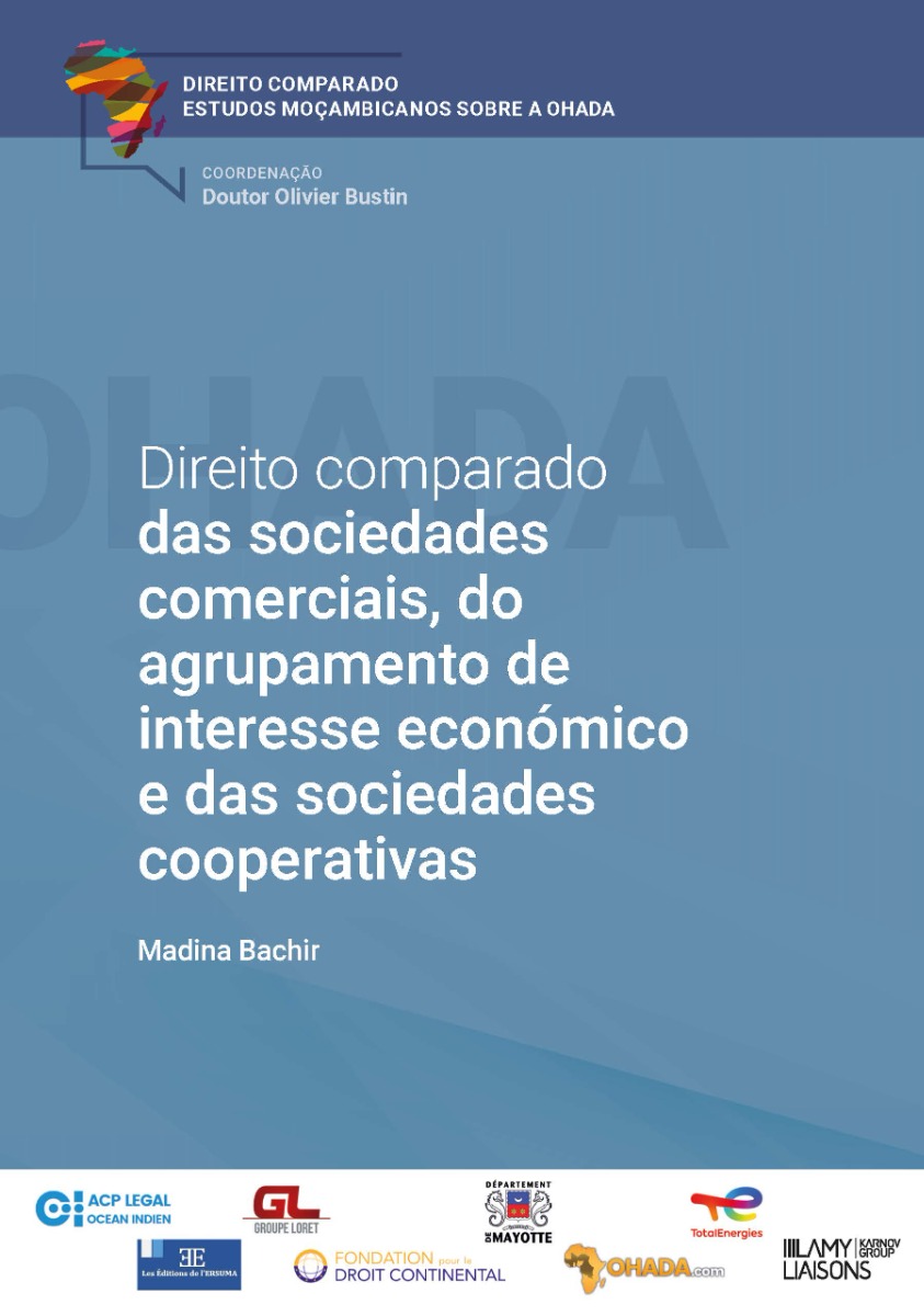 Direito comparado das sociedades comerciais, do agrupamento de interesse económico e das sociedades cooperativas