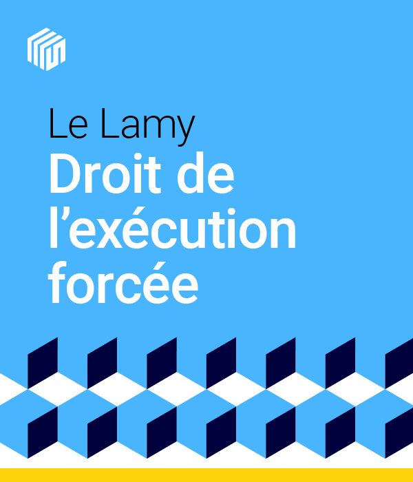 Le Lamy droit de l’exécution forcée