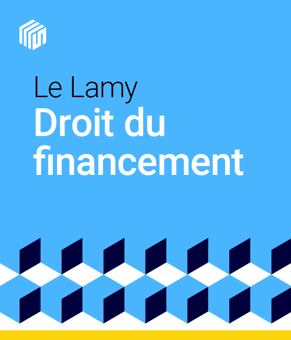 Le Lamy droit du financement