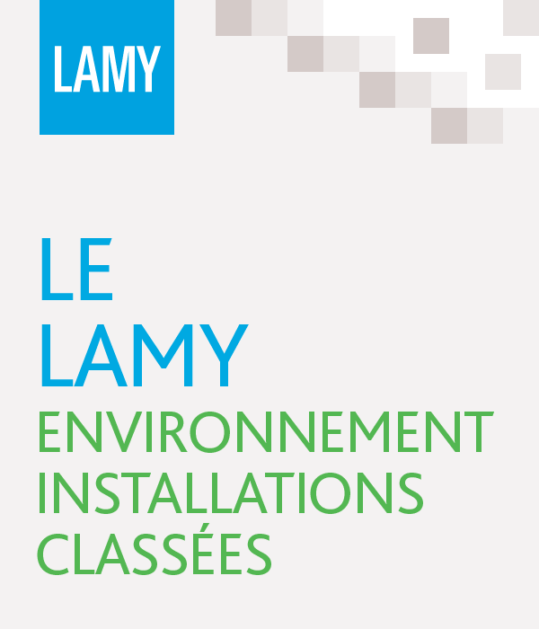 Le Lamy environnement - installations classées