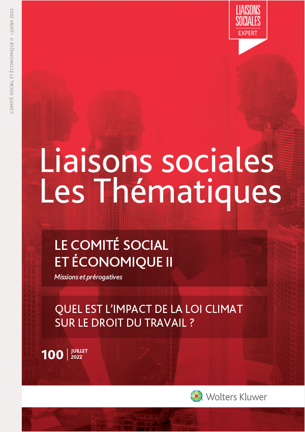Liaisons Sociales Les Thématiques - Le comité social et économique II
