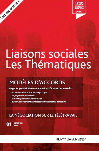 Liaisons Sociales Les Thématiques - Modèles d’accords