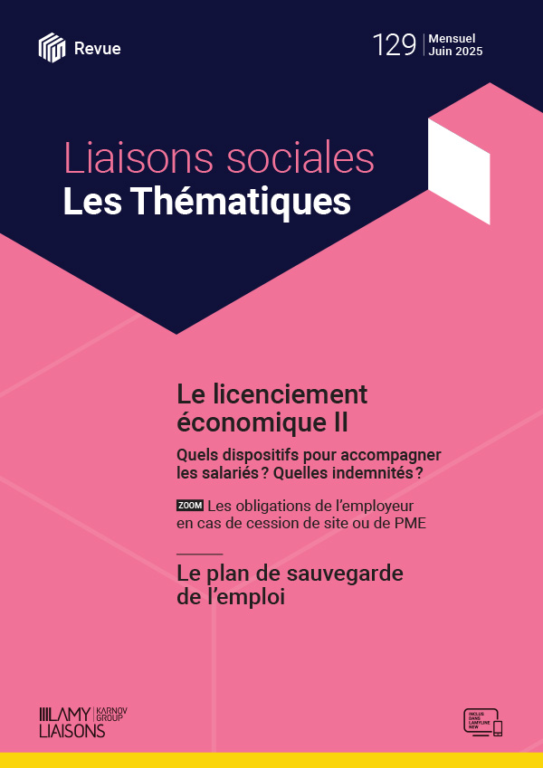 Liaisons Sociales Les Thématiques - Le licenciement économique II