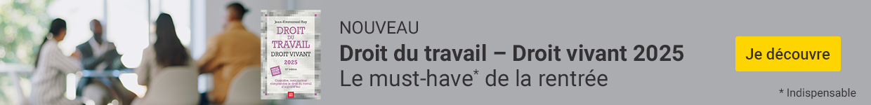 Droit du travail - Droit vivant 2025