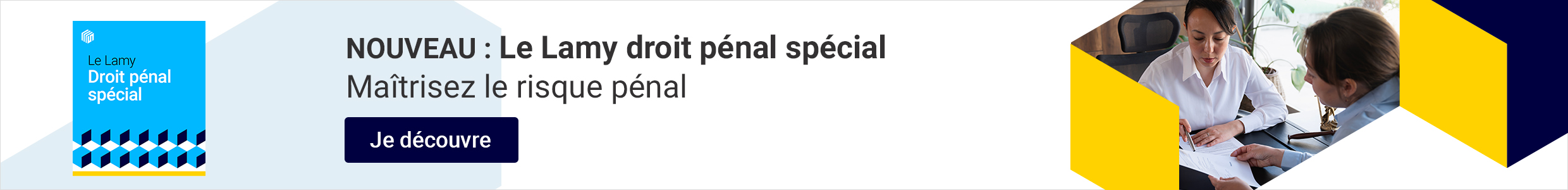 Nouveau : Le Lamy droit pénal spécial, maîtrisez le risque pénal