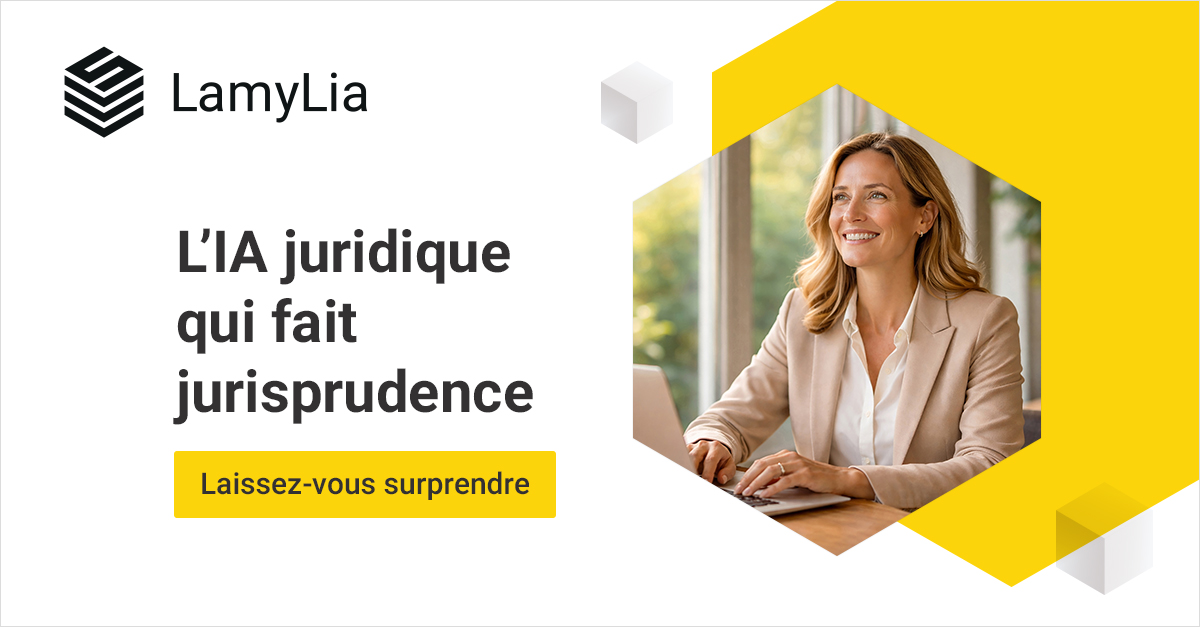 LamyLia, l'IA juridique qui fait jurisprudence