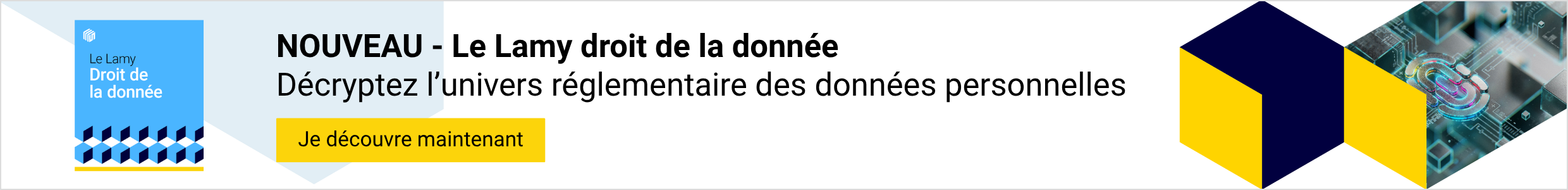 Le Lamy droit de la donnée : décrypter l'univers réglementaire des données personnelles
