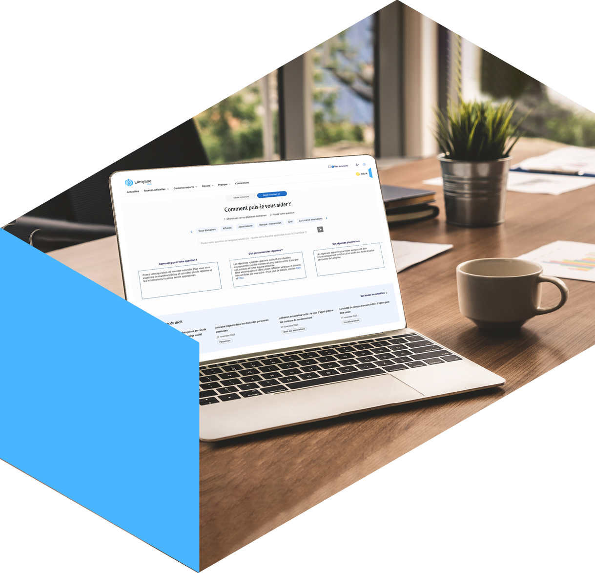 Lamyline New - 1er moteur de réponses juridiques