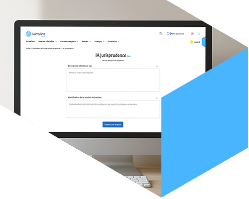 L'IA jurisprudence dans Lamyline